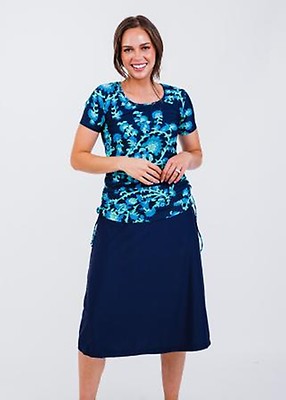 Adele Swim Top With Long Swim Skort