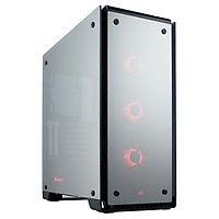 Corsair Crystal Series 460x Compact Atx Mid Tower Case Cc Ww