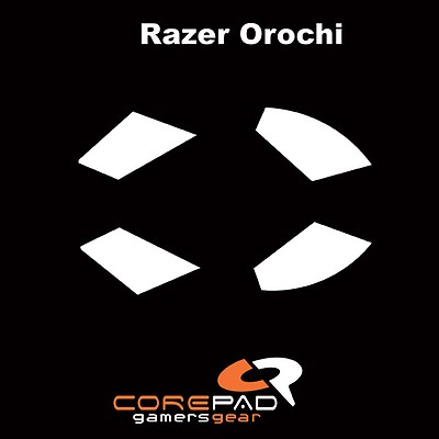 and Roccat Razer Diamondback, Copperhead, White Corepad Skatez Pro Mouse Feet Replacement for Logitech Razer 