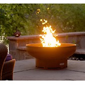Manta Ray Outdoor Gas Fire Pit Heat Cool