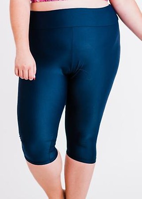 Plus Size Capri Swim Leggings