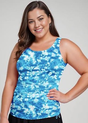 Maya Tankini Swim Top With Built-in Bra