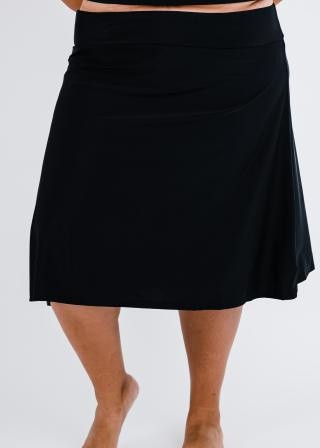 Plus Size Long Swim Skort
