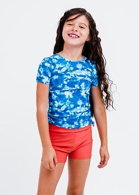 Girl's Lily Swim Top With Swim Shorts