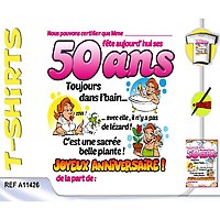 anniversaire 50 ans femme T Shirt Anniversaire Certifie 50 Ans Femme Jour De Fete 50 Anniversaire Par Age anniversaire 50 ans femme