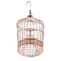 Tirelire Cage Vintage Rose Gold