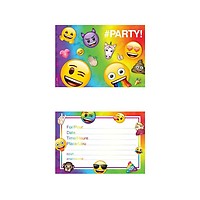 8 Cartes D Invitation Enveloppes Emoji Jour De Fete Boutique