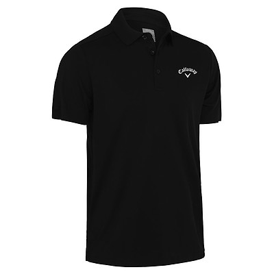 【限定】Callaway CLUBHAUS S/S Polo black コラボ 第2弾