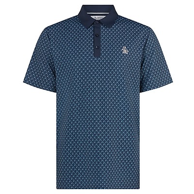 Veste PINGUIN Original Munsingwear – Homme XL, Bleu Rayé, Full Zip, Très Bon état