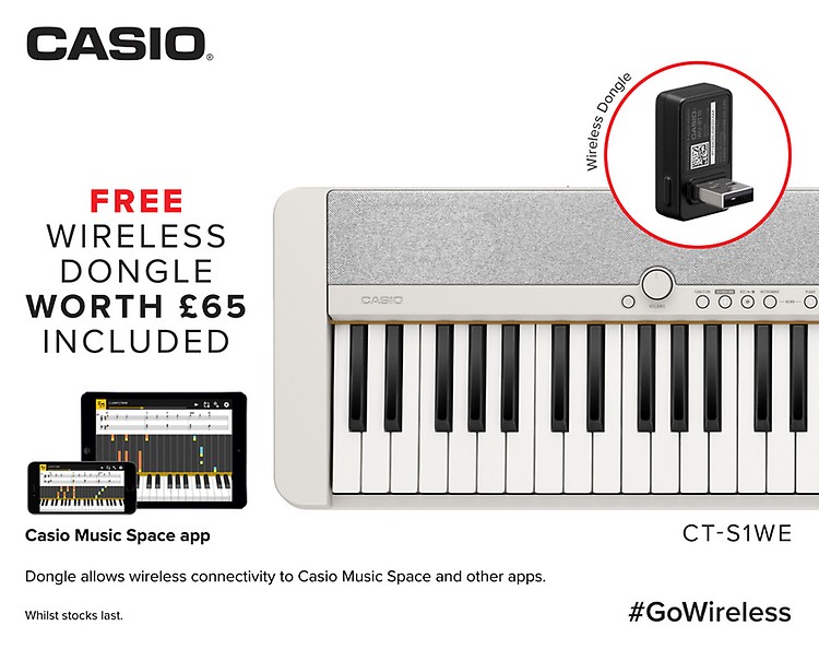 Casio keyboard outlet white