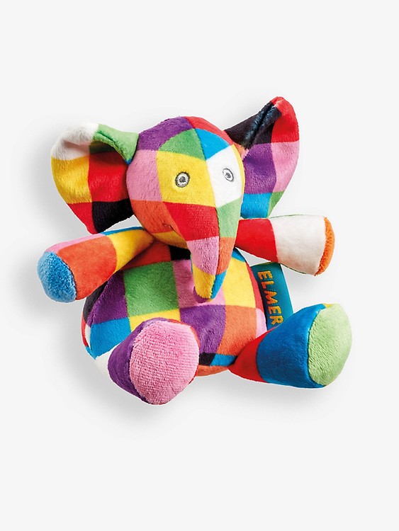 elmer elephant soft toy