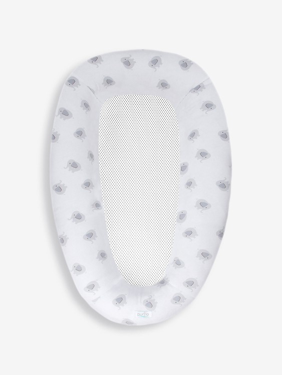 Purflo Sleep Tight Soft White Baby Bed Jojo Maman Bebe