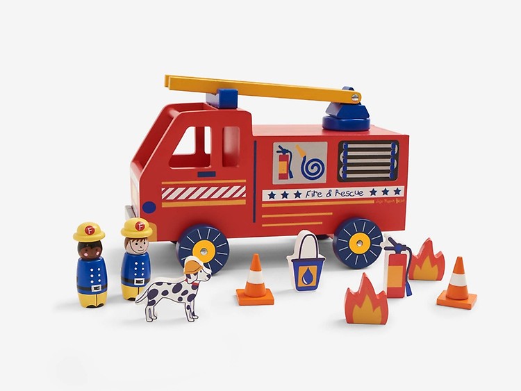 Le Toy Van Budkins Firefighters Wooden DollsSet of 3 Wooden FiremanDolls 3+yr Le Toy Van Budkins Firefighters Wooden DollsSet of 3 Wooden FiremanDolls 3+yr
