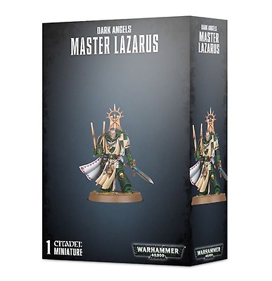 Collezionabile Warhammer Figura D'azione Warhammer 40k Dark Angels Master Lazarus 1/18 JOYTOY - Articolata - Da Collezione Modello Action Figure Dipinto A Mano Warhammer