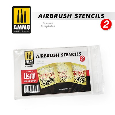 AK-Interactive Flexible Airbrush Stencil For 1/48 & 1/72 Scale Models - Perfect For Model Building