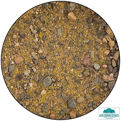 GamersGrass Battle Ready Bases – Badland Bases Round 60mm, 2 Stück, Handbemalt