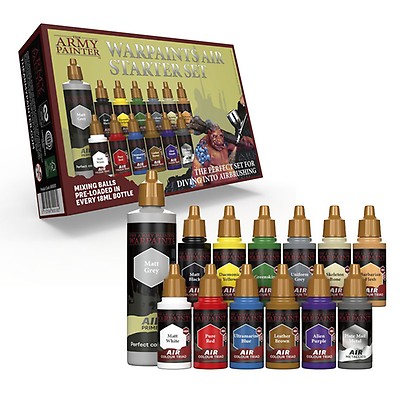 The Army Painter Warpaints Air – Coven Purple – Airbrush-Farbe, Fertig Verdünnt, 18 Ml – Für Miniaturen