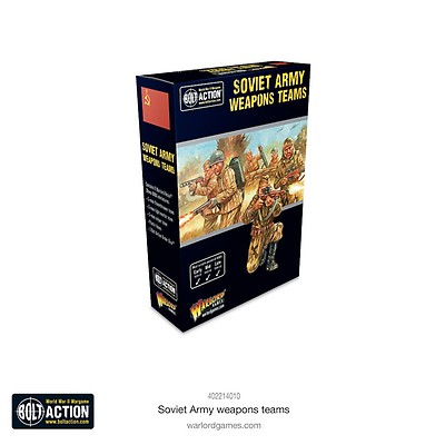 Warlord Games Bolt Action Italian Paracadutisti Weapons Teams | 1:56 Scale WWII Plastic Model Kit | 6 Figures With Bases