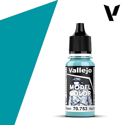 Vallejo Model Air Cockpit Emerald Green Faded – 17 Ml Airbrush-Farbe Für Modellbau