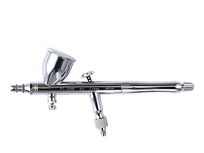 Mr Procon Boy Double Action Platinum Airbrush (0.2 mm) - Mr Hobby