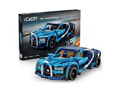 CaDA C52023W Shadow Pullback - Set Costruzioni Con Motore A Trazione - 2