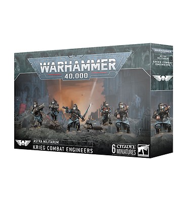 Action Figure JoyToy 40K – Astra Militarum Death Korps Of Krieg Demolitions Specialist, Licenza Originale 1:18, 10 Cm