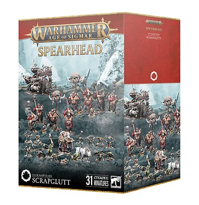 Warhammer AOS - Frostlord Sur Stonehorn (Ogor Mawtribes) - Figurine Peinte Sur Commande - Neuf
