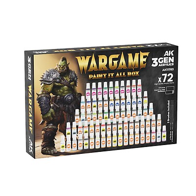 The Best 120 Colors For Wargames, Fantasy & Sci-Fi - AK