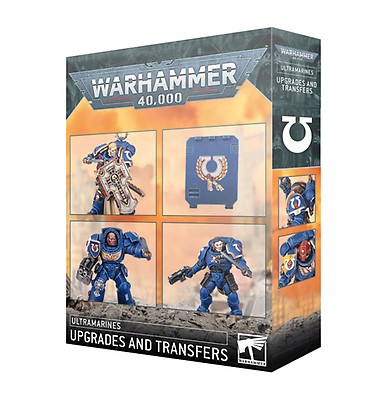 JOYTOY Warhammer 40k Ultramarine Chaplain Terminator Armour: Action Figure 1/18, Modello Collezionabile