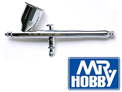 Mr Procon Boy Double Action Platinum Airbrush (0.2 mm) - Mr Hobby
