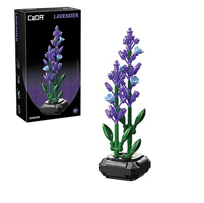 Cada Bricks Oriental Floral Art: Winter Silence - 990 pcs - C59026W