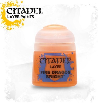 Citadel Squig Orange Layer Paint - NEW For Warhammer 40K & Age Of Sigmar Miniatures