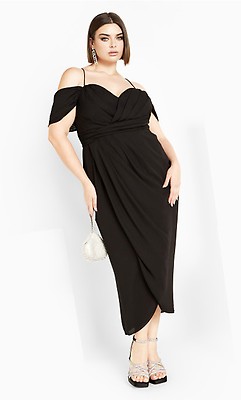 Entwine maxi dress emerald sale