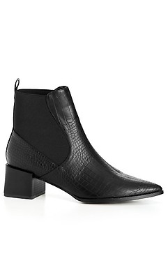 Ladies ankle boots hot sale size 8 wide fit