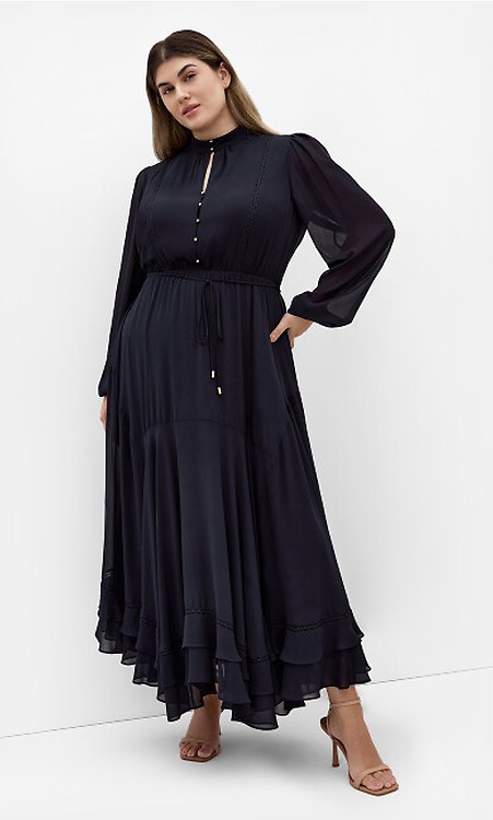 thumbnail image 2 of Buy CITY CHIC Plus Size Tisha Lace Maxi Dress At 2 of 14