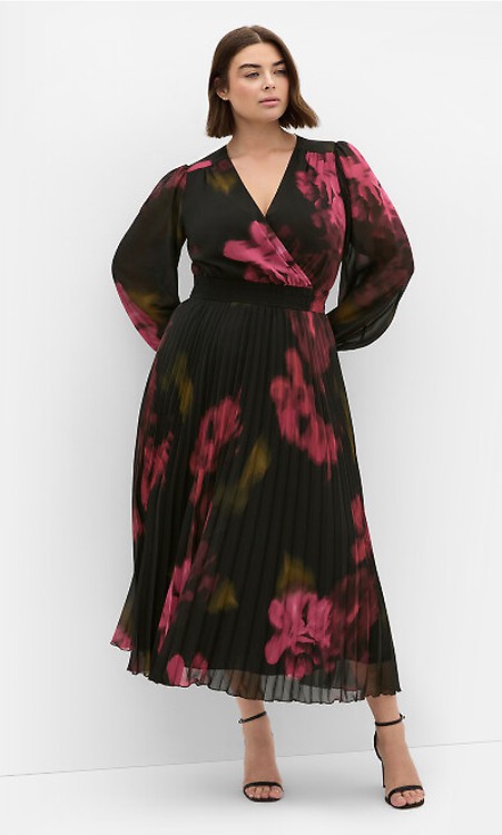 chinese dress ladies City Chic Women's Apparel Women's City Chic Plus Size Dress Bloom FF, Jade  Blossom, 18 at Amazon Women's Clothing store