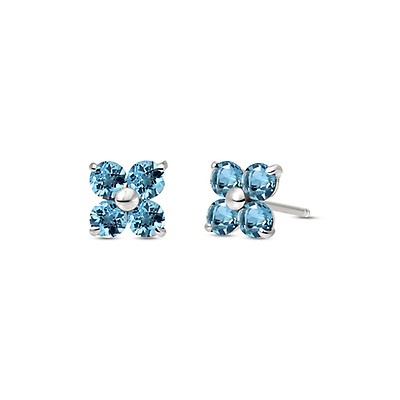 Tiffany on sale clover earrings