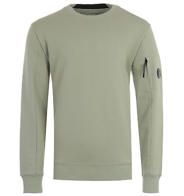 khaki green cp company jumper