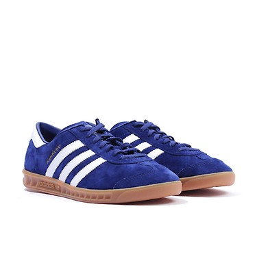 navy hamburg trainers