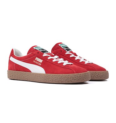 men's red designer trainers