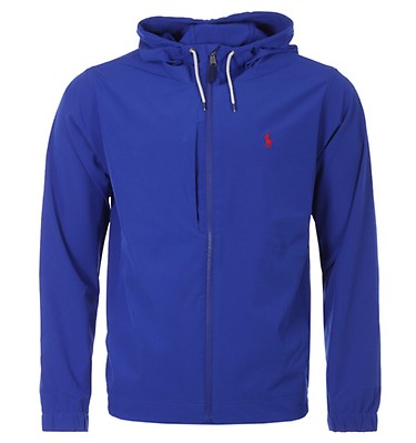 blue polo coat