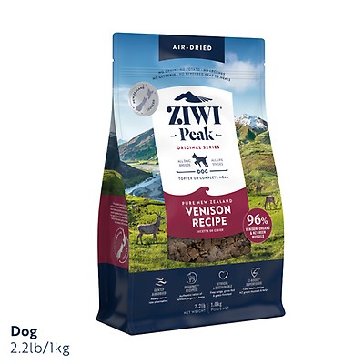 ZIWI Peak Venison Dog Food for Adults