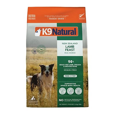 K9 Natural Freeze-Dried Lamb Green Tripe Dog Food Booster 70