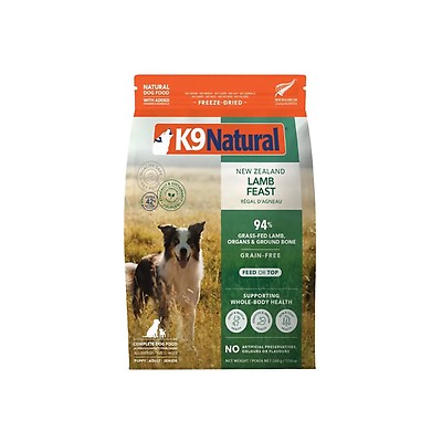 K9 Natural Premium Freeze-Dried Dog Food