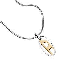 Diesel Oval D Logo Necklace - DX1433040 - Helen Kirchhofer