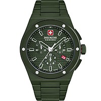 HAMI VEN 6250 GOLD×BLACK 茶革 Swiss Military Hanowa Sidewinder Ceramic - SMWGI0002285