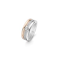 ☆DIESEL☆ D logo ring DX1475040 Diesel Unisex Stainless Steel Logo Signet Ring DX1475040-7