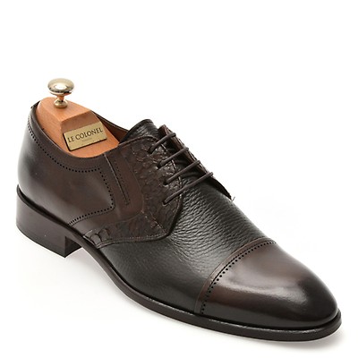 【ANATOMICA】1839  RYE COTTON FRANCE Pantofi eleganti LE COLONEL bleumarin, 61722, din piele naturala