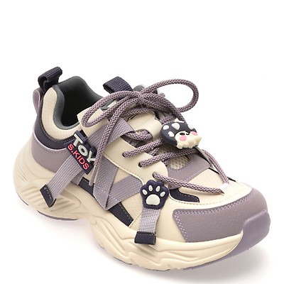 Pantofi sport SELECTION KIDS mov, 25110, din piele ecologica