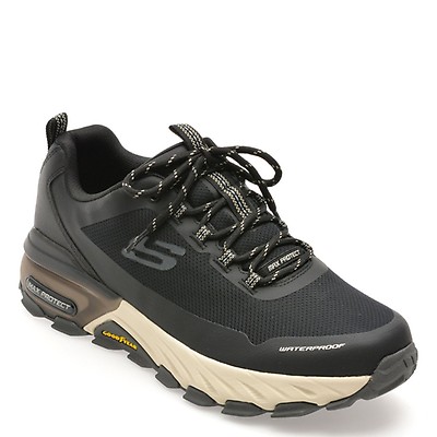 Pantofi sport OTTER negri, 801, din material textil | Tezyo Romania